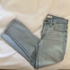 Madewell Jeans - mid rise classic straight - 27T